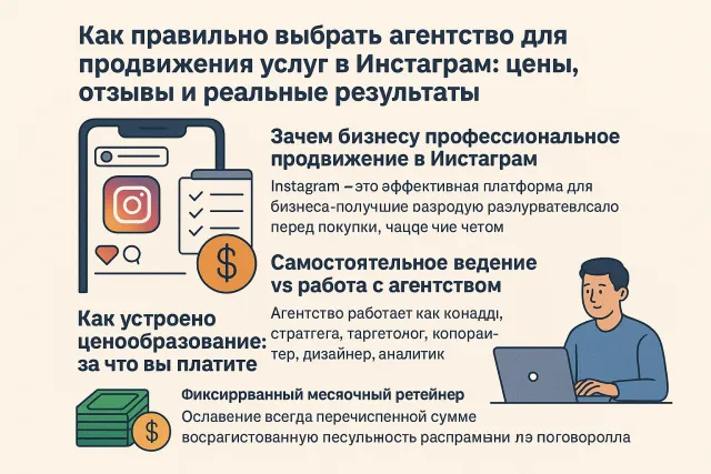 Как правильно выбрать агентство для продвижения услуг в Инстаграм: цены, отзывы и реальные результаты